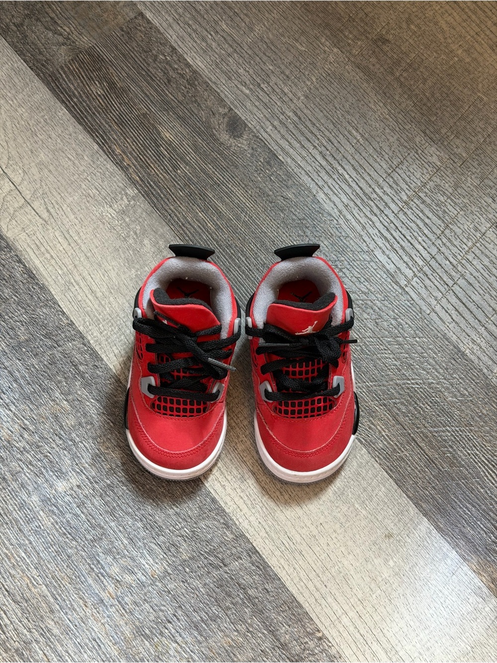 Jordan Toddlers' Red and Black Classic Sneakers